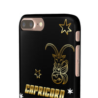 Capricorn Zodiac Report Card IPhone Cases