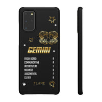 Gemini Zodiac Report Card IPhone Cases