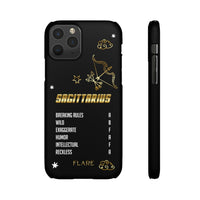 Sagittarius Zodiac Report Card IPhone Cases