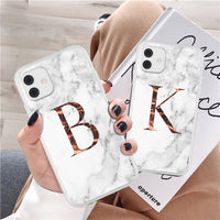 Initial Letter A Z Fashion Phone Case