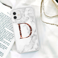 Initial Letter A Z Fashion Phone Case