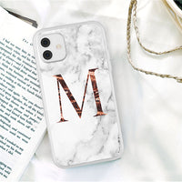 Initial Letter A Z Fashion Phone Case