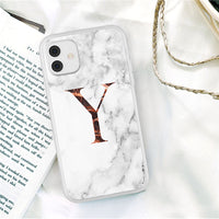 Initial Letter A Z Fashion Phone Case