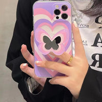 Mirror Cute Butterfly Cover