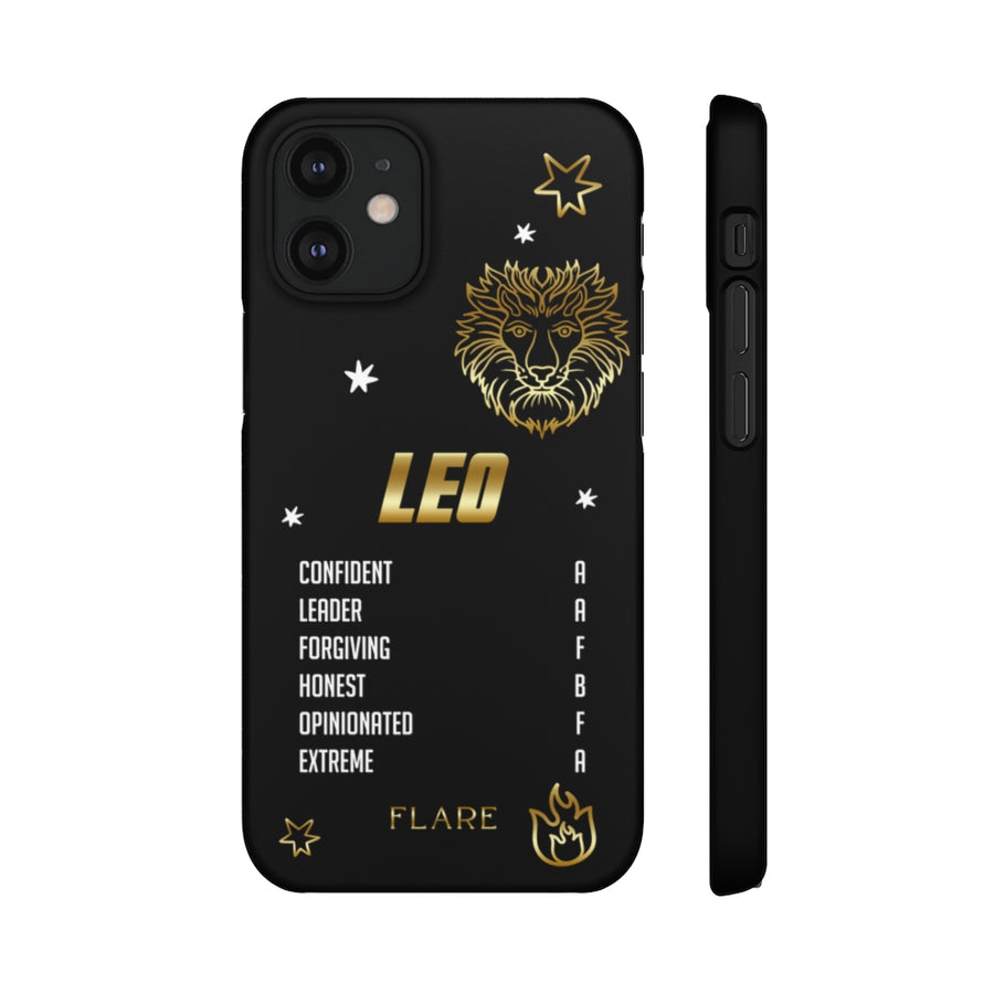 Leo Zodiac Report Card IPhone Cases