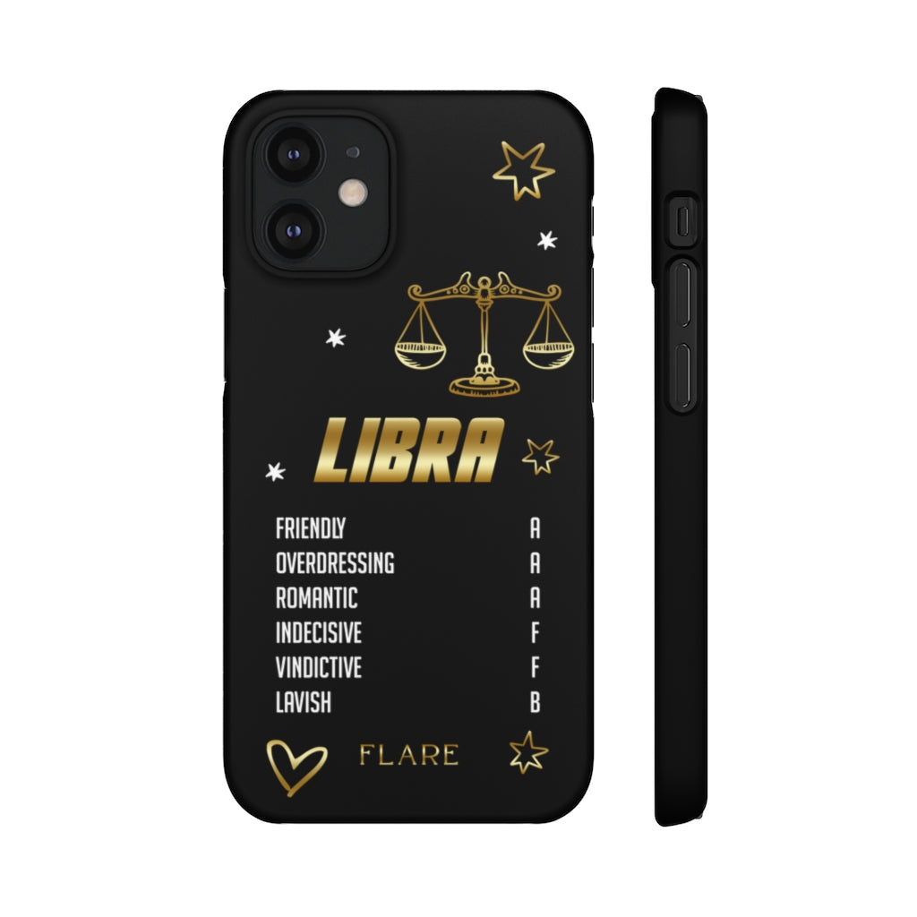 Libra Zodiac Report Card IPhone Cases