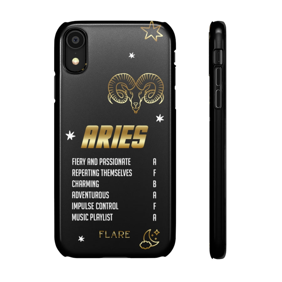 Aries Report Card Iphone Case