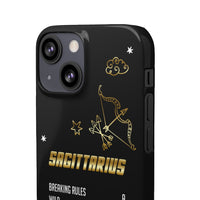Sagittarius Zodiac Report Card IPhone Cases