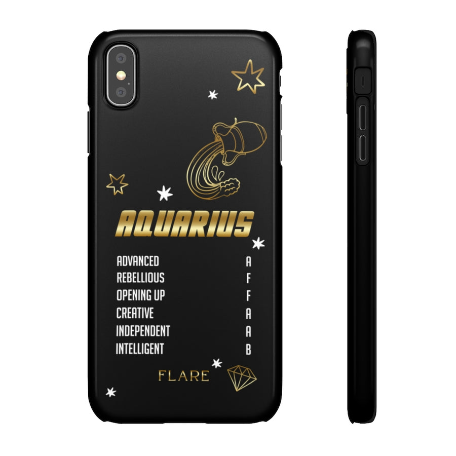 Aquarius Zodiac Report Card IPhone Cases
