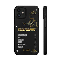 Sagittarius Zodiac Report Card IPhone Cases