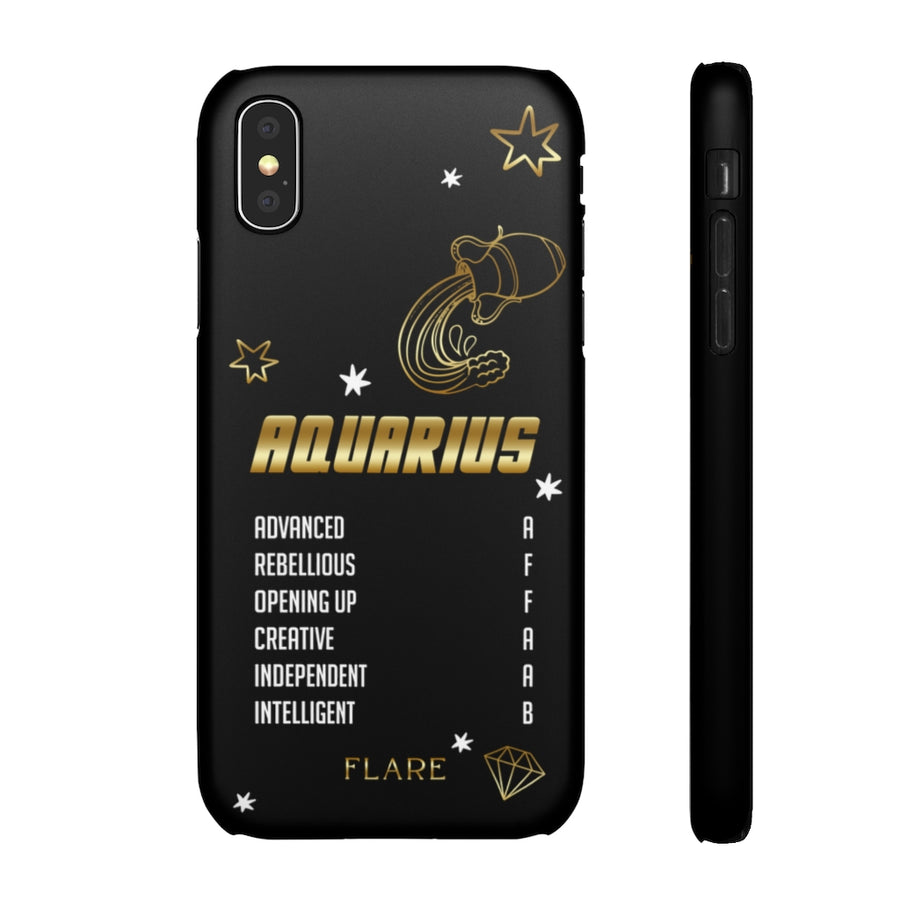 Aquarius Zodiac Report Card IPhone Cases