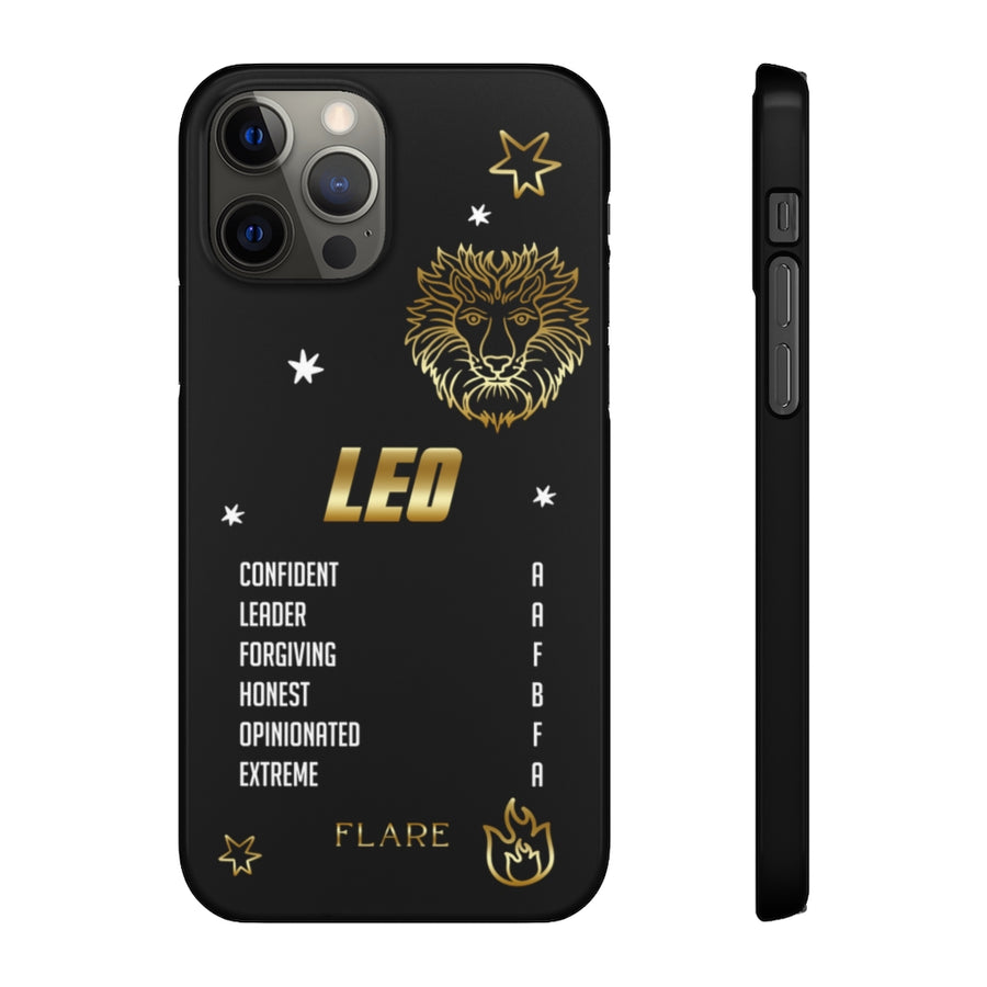 Leo Zodiac Report Card IPhone Cases