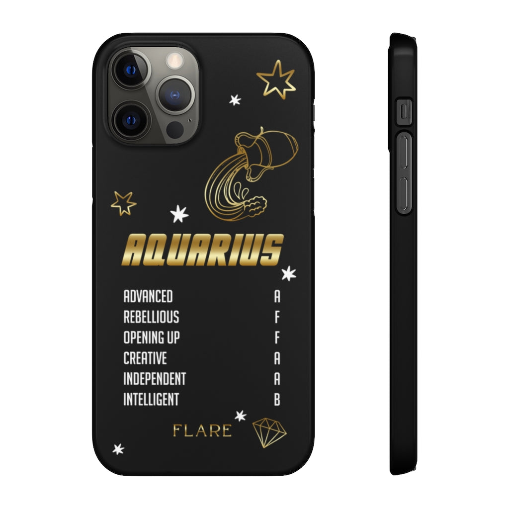 Aquarius Zodiac Report Card IPhone Cases