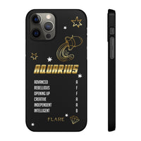 Aquarius Zodiac Report Card IPhone Cases
