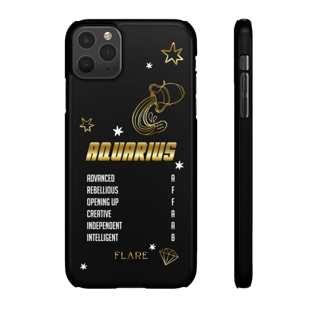 Aquarius Zodiac Report Card IPhone Cases