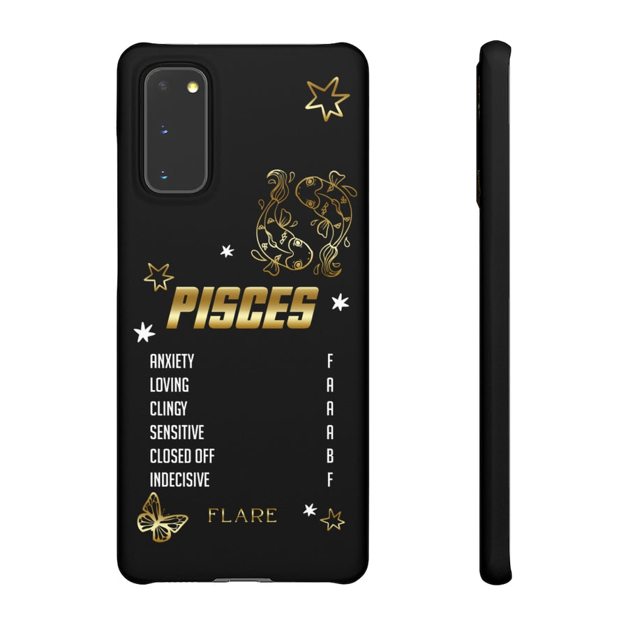 Pisces Zodiac Report Card IPhone Cases