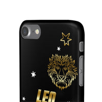 Leo Zodiac Report Card IPhone Cases