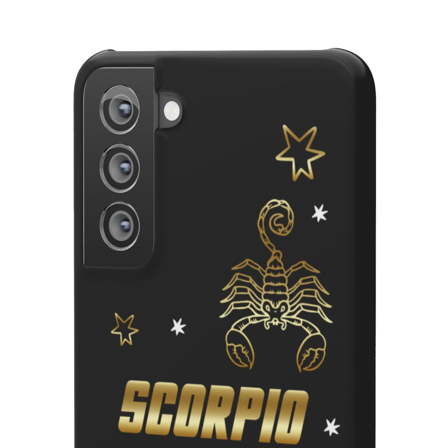 Scorpio Zodiac Report Card IPhone Cases