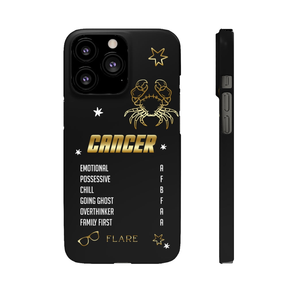 Cancer Zodiac Report Card Cases