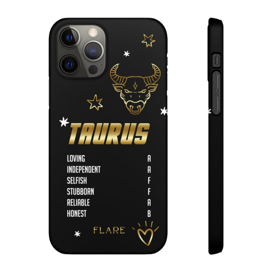 Taurus Zodiac Report Card IPhone Cases