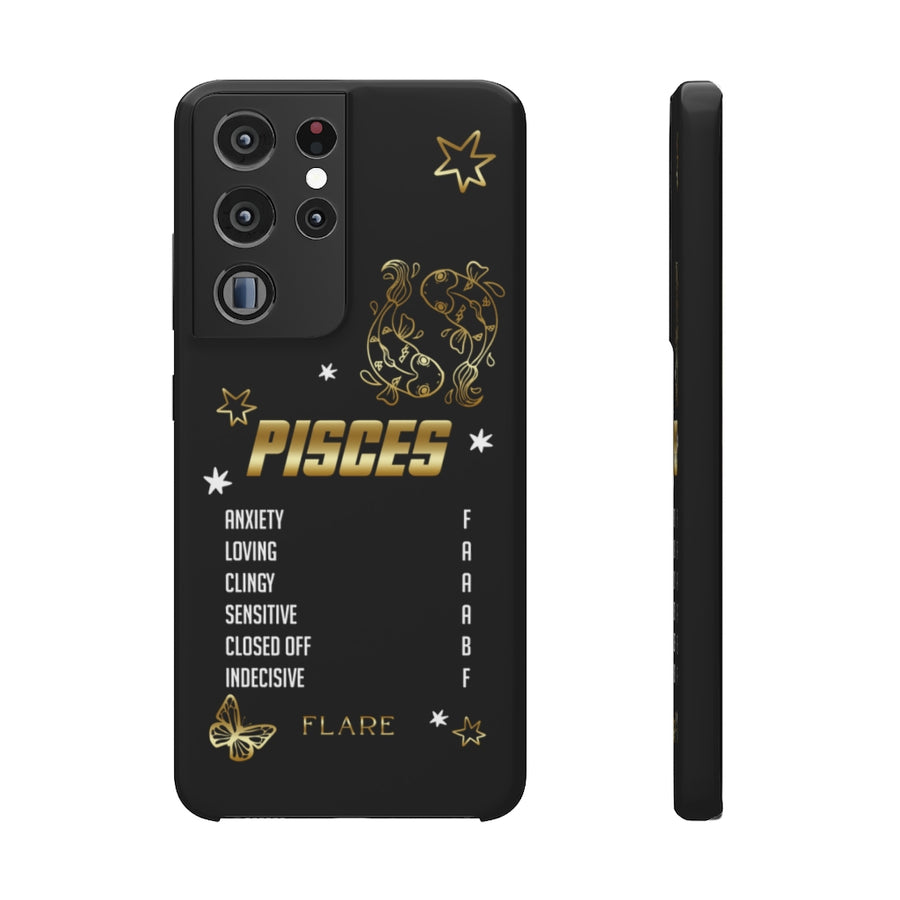 Pisces Zodiac Report Card IPhone Cases