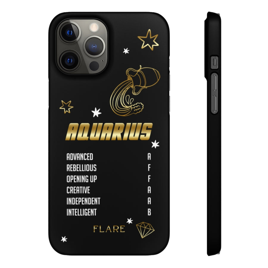 Aquarius Zodiac Report Card IPhone Cases