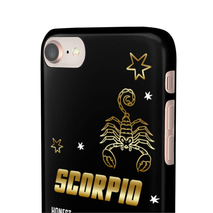 Scorpio Zodiac Report Card IPhone Cases