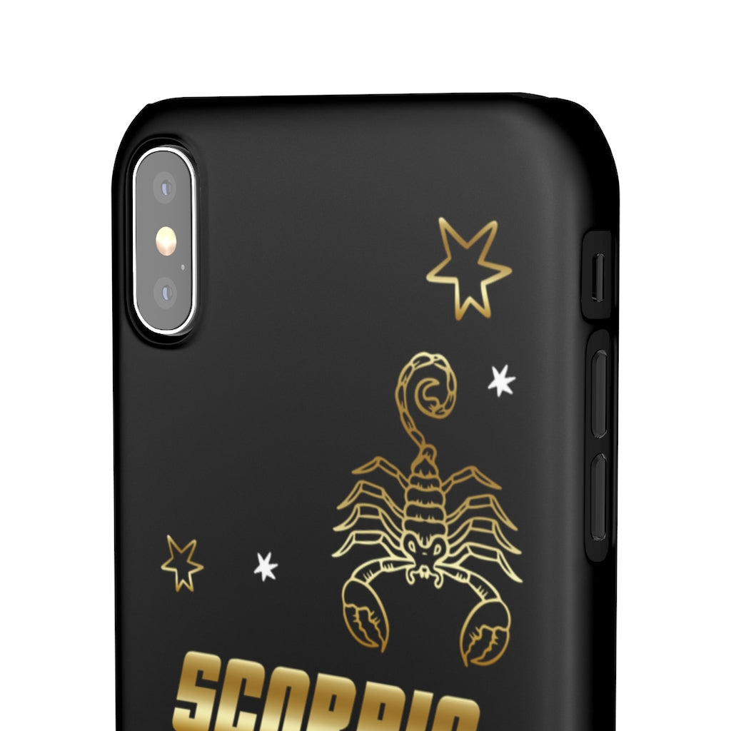 Scorpio Zodiac Report Card IPhone Cases