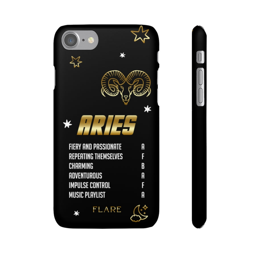 Aries Report Card Iphone Case