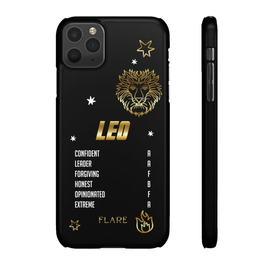 Leo Zodiac Report Card IPhone Cases