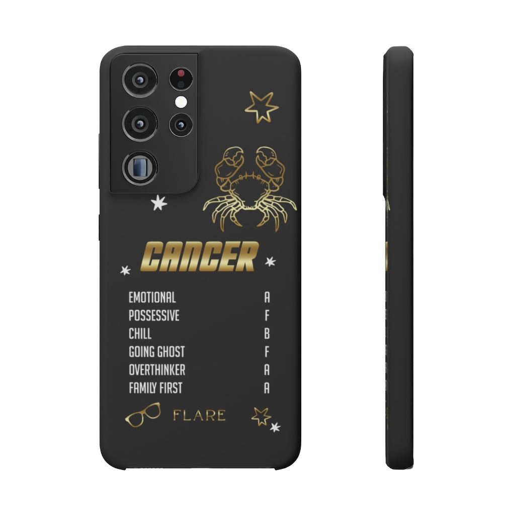 Cancer Zodiac Report Card Cases