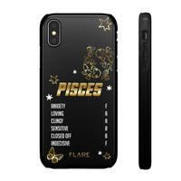 Pisces Zodiac Report Card IPhone Cases