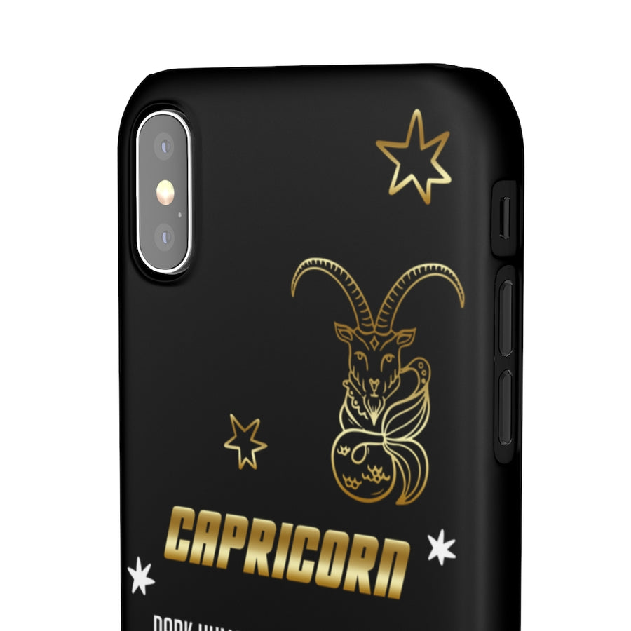 Capricorn Zodiac Report Card IPhone Cases