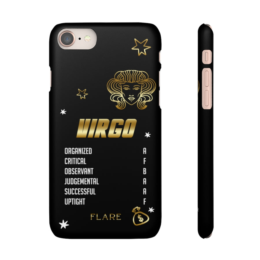 Virgo Zodiac Report Card IPhone Cases