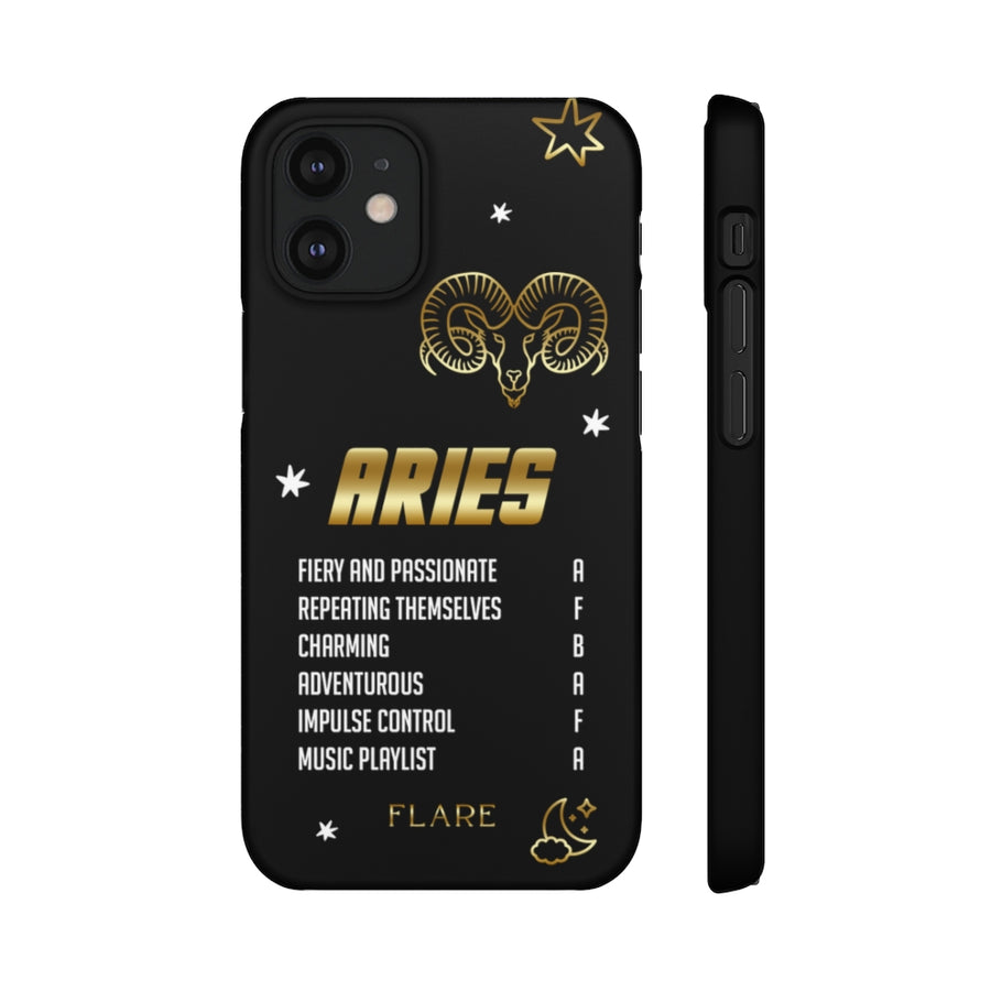 Aries Report Card Iphone Case