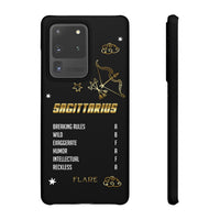 Sagittarius Zodiac Report Card IPhone Cases