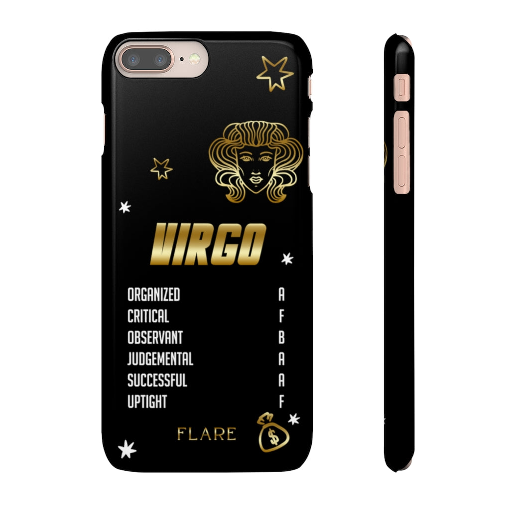 Virgo Zodiac Report Card IPhone Cases