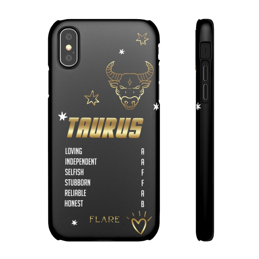 Taurus Zodiac Report Card IPhone Cases