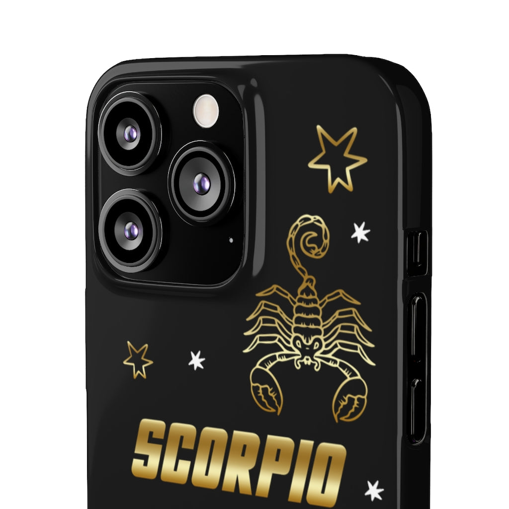 Scorpio Zodiac Report Card IPhone Cases