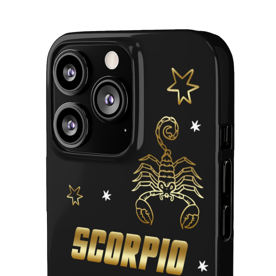 Scorpio Zodiac Report Card IPhone Cases