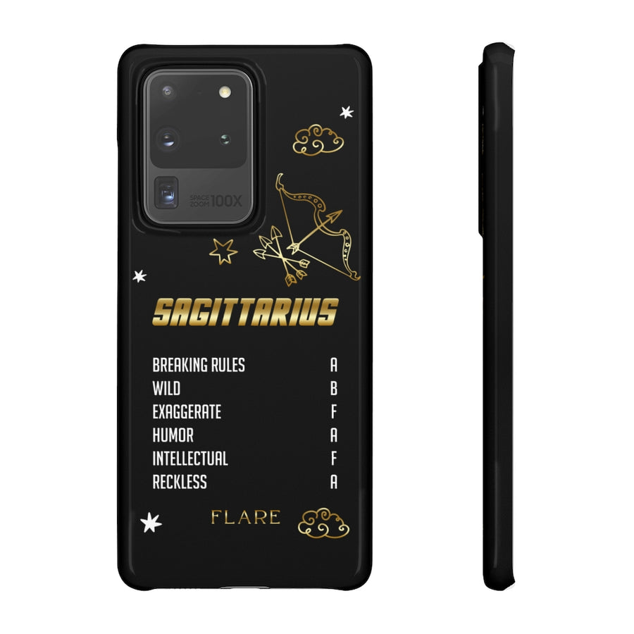 Sagittarius Zodiac Report Card IPhone Cases