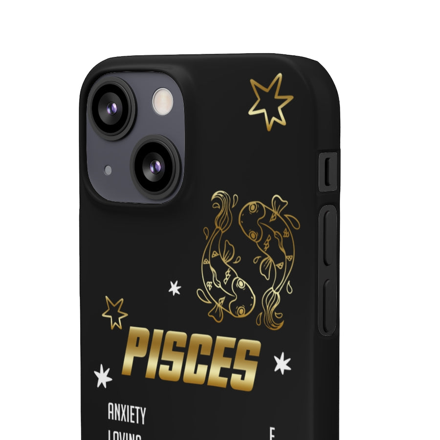 Pisces Zodiac Report Card IPhone Cases