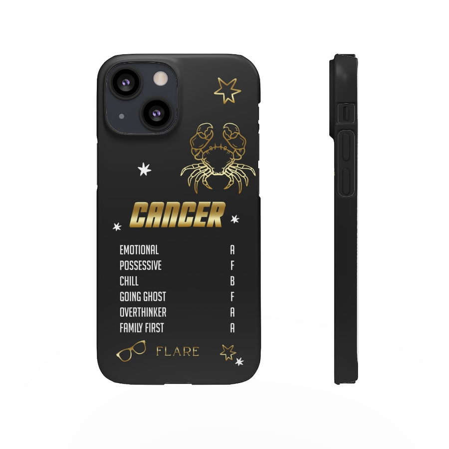 Cancer Zodiac Report Card Cases