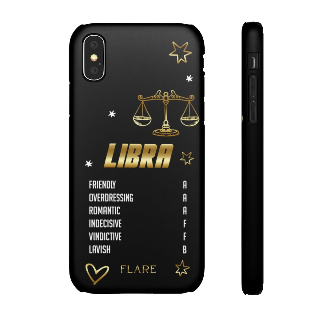 Libra Zodiac Report Card IPhone Cases