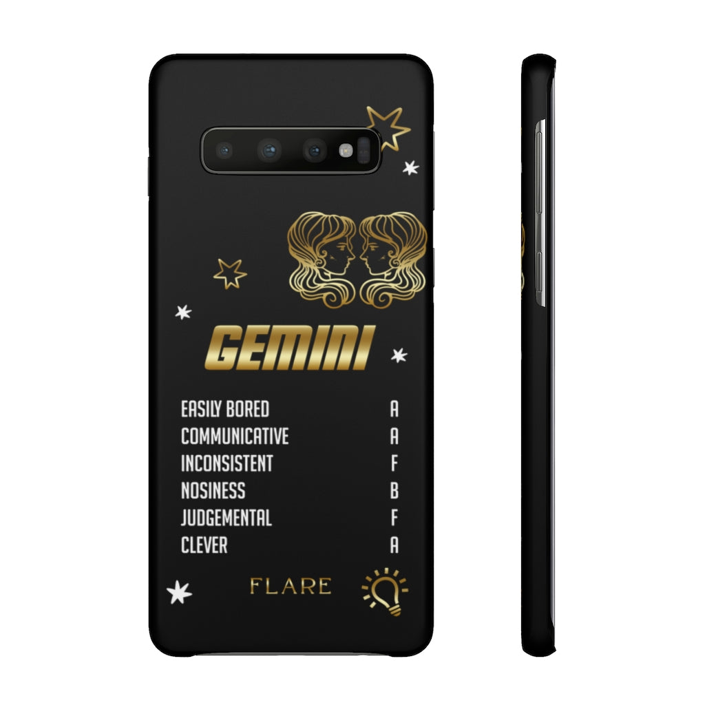 Gemini Zodiac Report Card IPhone Cases