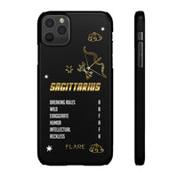 Sagittarius Zodiac Report Card IPhone Cases