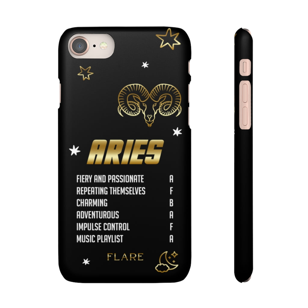 Aries Report Card Iphone Case