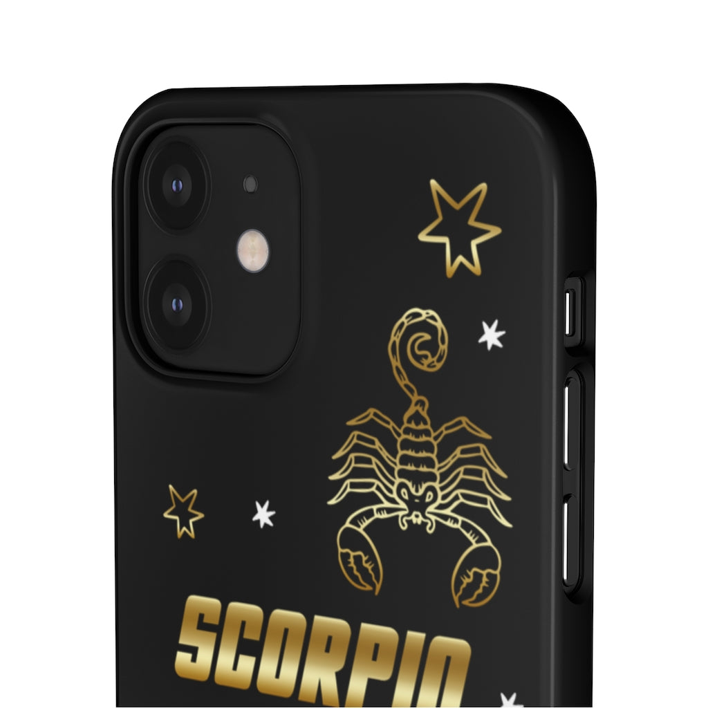 Scorpio Zodiac Report Card IPhone Cases