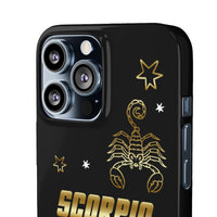 Scorpio Zodiac Report Card IPhone Cases