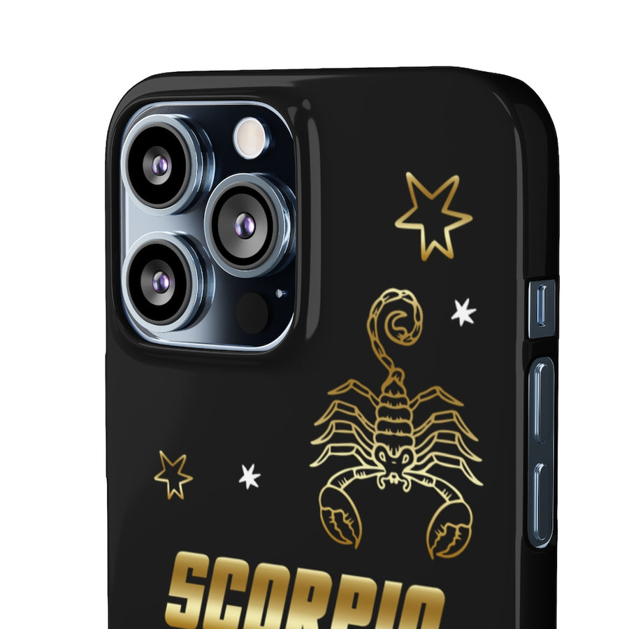Scorpio Zodiac Report Card IPhone Cases